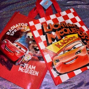 Disney Lightning McQueen Tote Bags